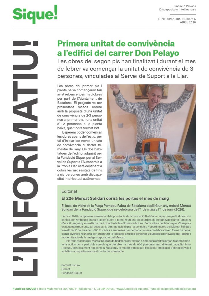 Disponible l'Informatiu nº5